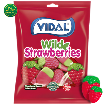 VIDAL - Wild Strawberries HALAL 90g